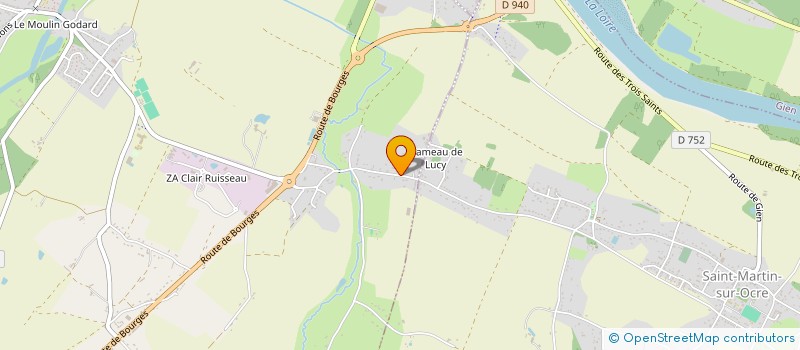 localisation de l'entreprise SCI ROSIER à POILLY-LEZ-GIEN