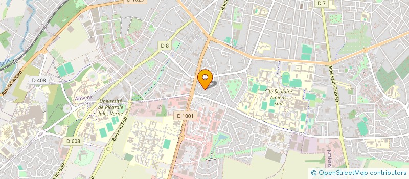 localisation de l'entreprise SCI ROSIM à AMIENS