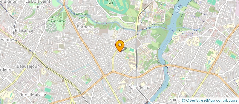 localisation de l'entreprise SCI ROSKO à NANTES