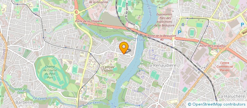 localisation de l'entreprise SCI ROSKO  NANTES