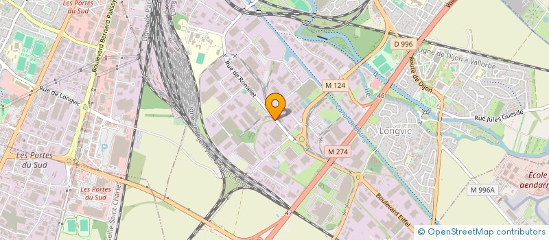 localisation de l'entreprise SCI ROSLYJ à LONGVIC