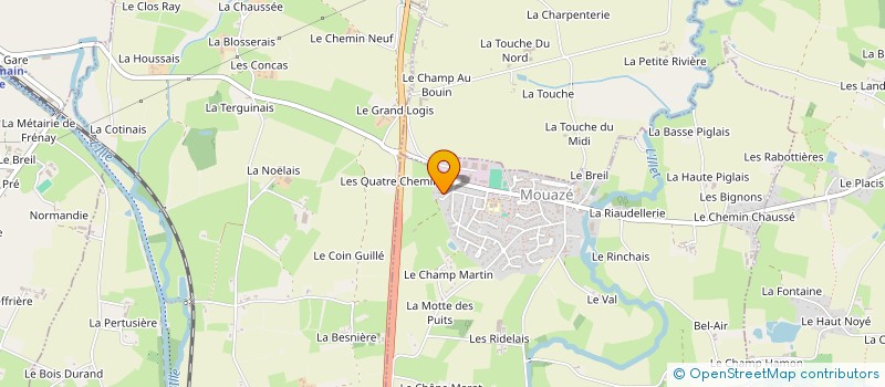 localisation de l'entreprise SCI ROSO BARDAINE  MOUAZE