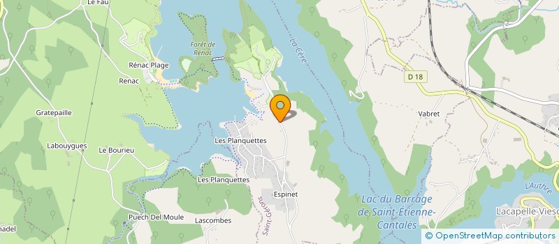 localisation de l'entreprise SCI ROSSET à GLENAT