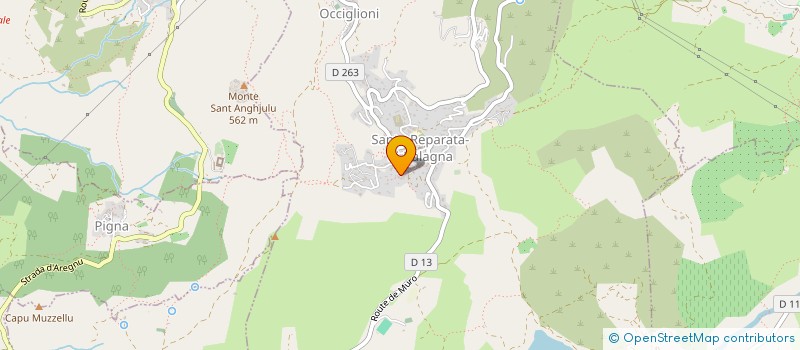 localisation de l'entreprise SCI ROSSI à ALGAJOLA