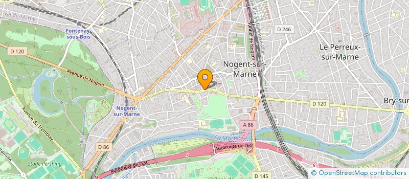 localisation de l'entreprise SCI ROSSI à NOGENT-SUR-MARNE