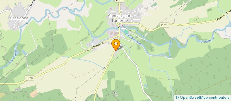 localisation de l'entreprise SCI ROSSI PESENTI  CONFLANS-SUR-LANTERNE