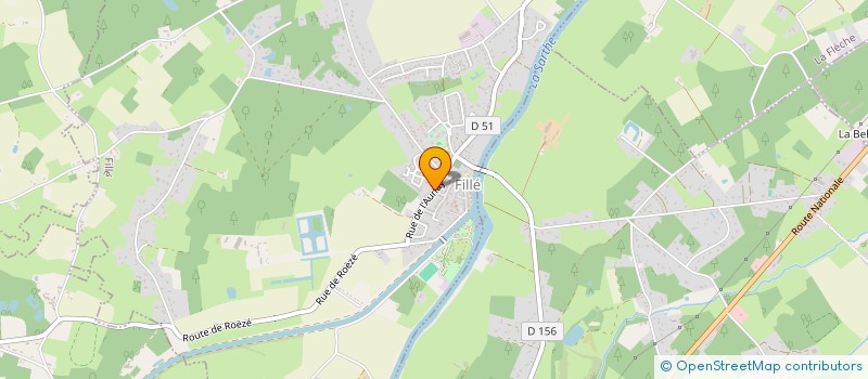 localisation de l'entreprise SCI ROSSIGNOL  CHEMIRE-LE-GAUDIN