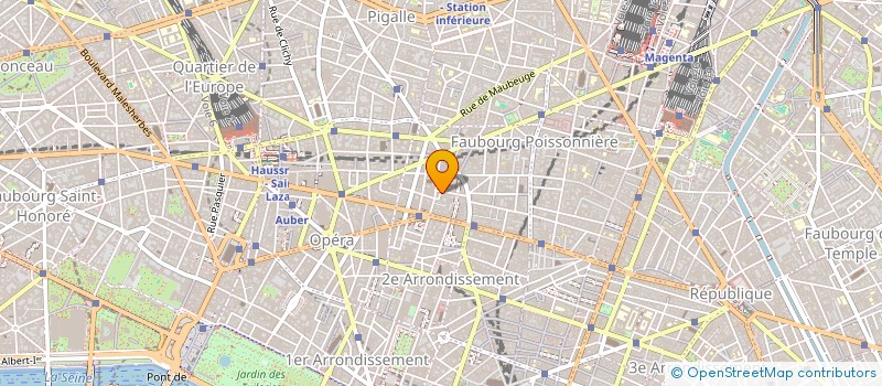 localisation de l'entreprise SCI ROSSINI 3 C  PARIS