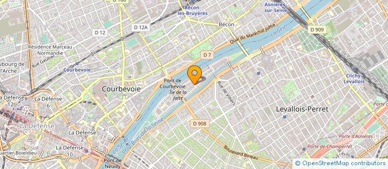 localisation de l'entreprise SCI ROSSINI à NEUILLY-SUR-SEINE
