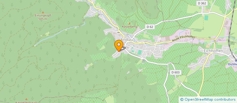 localisation de l'entreprise SCI ROSSMARICK  ANDLAU