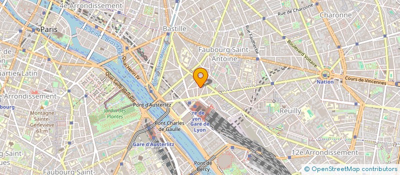 localisation de l'entreprise SCI ROSSO 1  PARIS