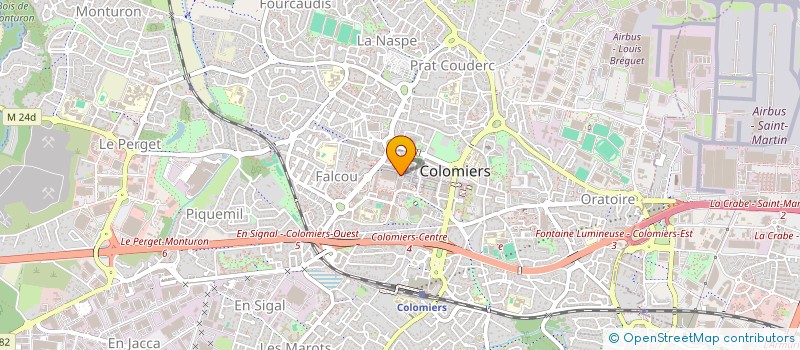 localisation de l'entreprise SCI ROSSONERI à COLOMIERS