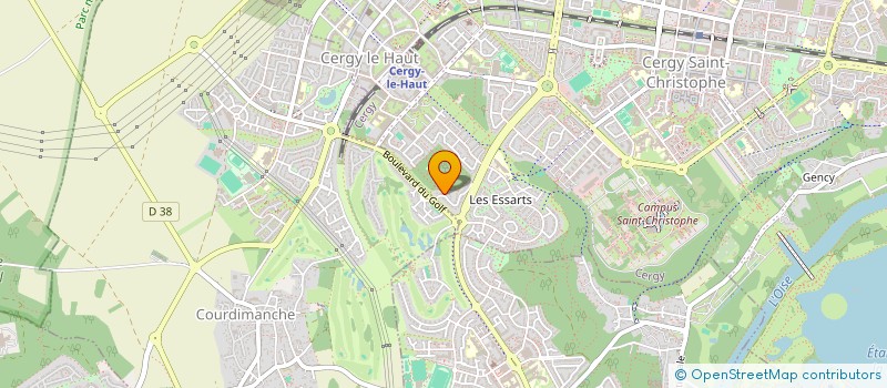 localisation de l'entreprise SCI ROSTAN  CERGY