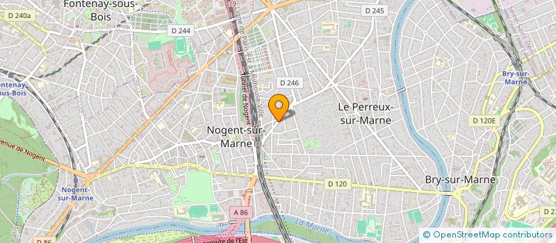 localisation de l'entreprise SCI ROSTAND à LE PERREUX-SUR-MARNE