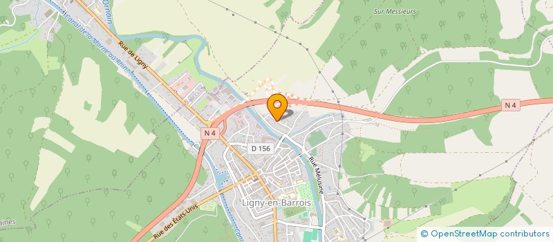 localisation de l'entreprise SCI ROSTANT à LIGNY-EN-BARROIS