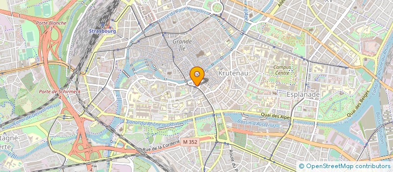 localisation de l'entreprise SCI ROSWAG à STRASBOURG