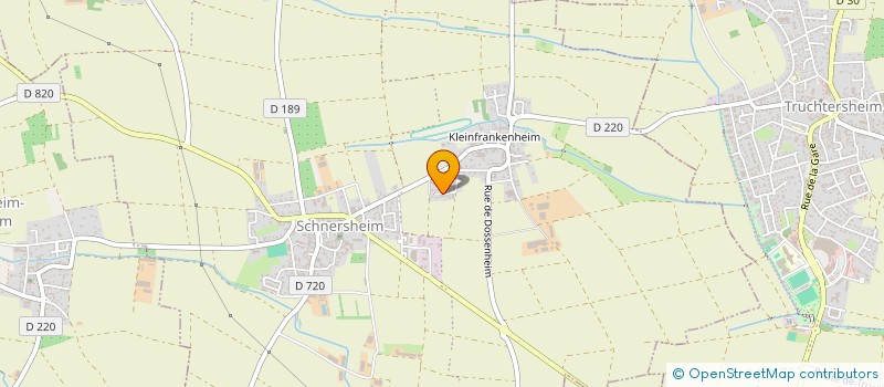 localisation de l'entreprise SCI ROSYFLO  SCHNERSHEIM