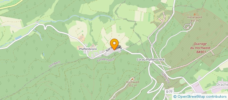 localisation de l'entreprise SCI ROTH  LEMBACH