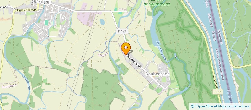 localisation de l'entreprise SCI ROTH FAMILY  DAUBENSAND