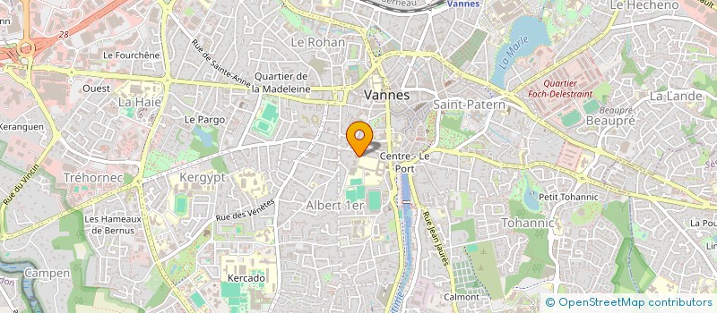 localisation de l'entreprise SCI ROTHOGWEN à VANNES