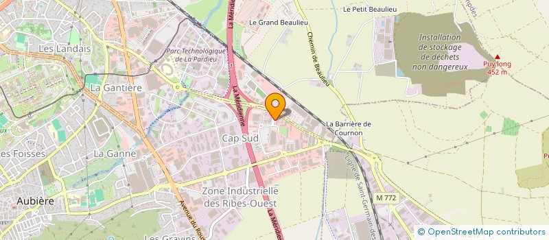 localisation de l'entreprise SCI ROTIFON  MARINGUES