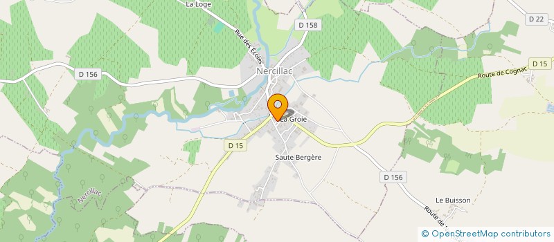 localisation de l'entreprise SCI ROTOAL à NERCILLAC