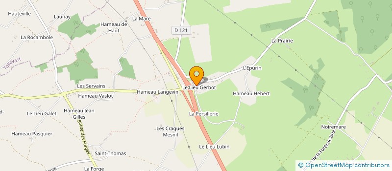 localisation de l'entreprise SCI ROTOCLEJENO  BRIX