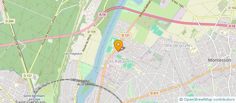 localisation de l'entreprise SCI ROTONDE  MONTESSON