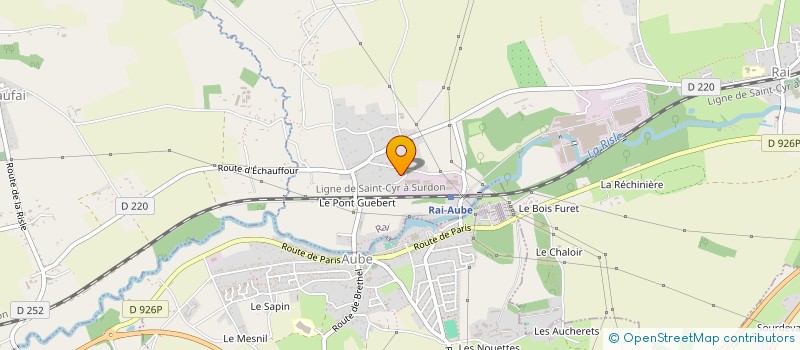 localisation de l'entreprise SCI ROTROU FOUCAULT à RAI