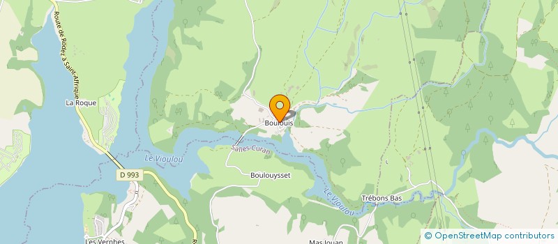 localisation de l'entreprise SCI ROUALDES & CO  PRADES-SALARS