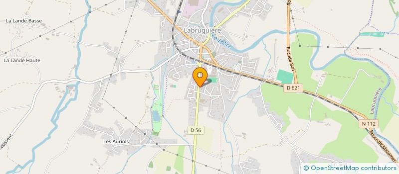 localisation de l'entreprise SCI ROUANUYEN  LABRUGUIERE