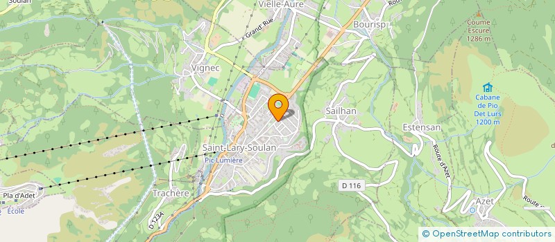 localisation de l'entreprise SCI ROUASI  SAINT-LARY-SOULAN