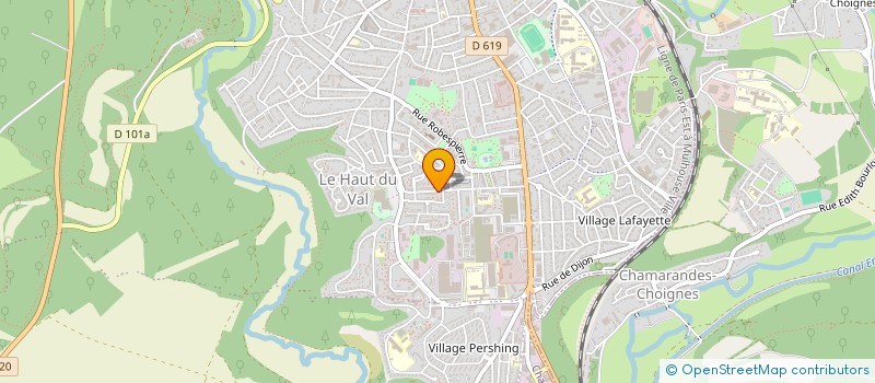 localisation de l'entreprise SCI ROUBLOT GERNER à CHAUMONT