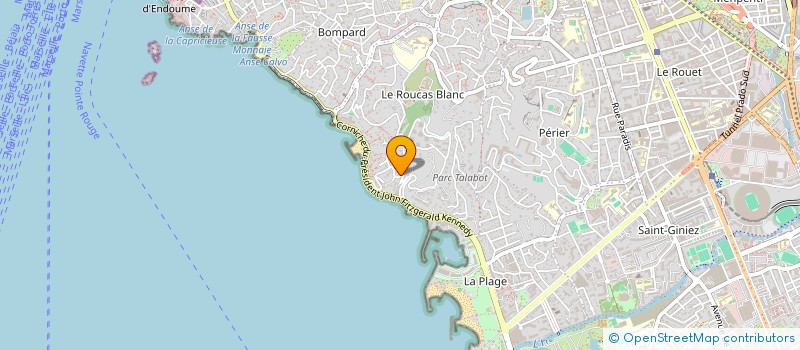 localisation de l'entreprise SCI ROUCAS DE LA ROSIERE à MARSEILLE