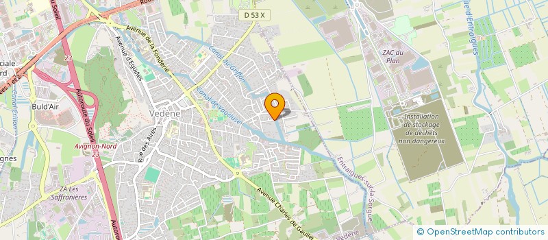 localisation de l'entreprise SCI ROUCHE  VEDENE