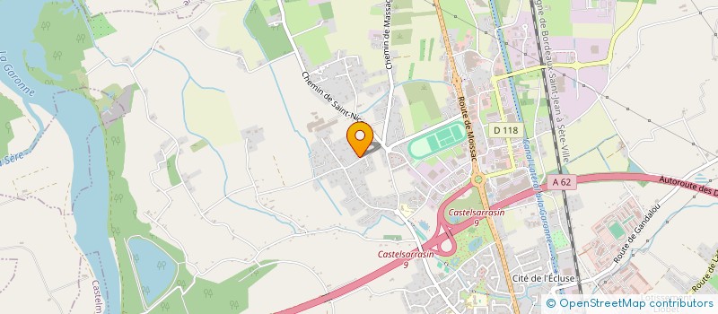 localisation de l'entreprise SCI ROUDANGE  CASTELSARRASIN