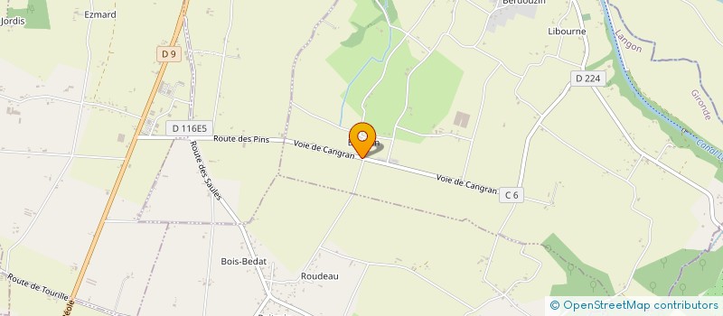 localisation de l'entreprise SCI ROUDEAU  FONTET