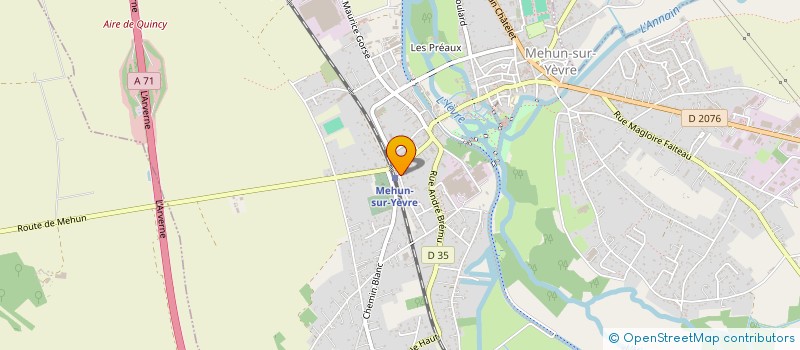 localisation de l'entreprise SCI ROUDIN  MEHUN-SUR-YEVRE