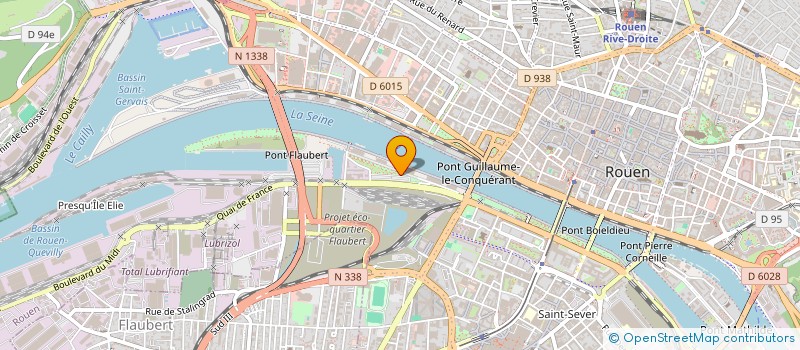 localisation de l'entreprise SCI ROUEN CENTRE à ROUEN
