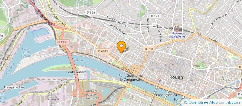 localisation de l'entreprise SCI ROUEN PASTEUR à ROUEN