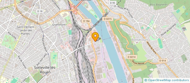 localisation de l'entreprise SCI ROUEN SEINE  SOTTEVILLE-LES-ROUEN