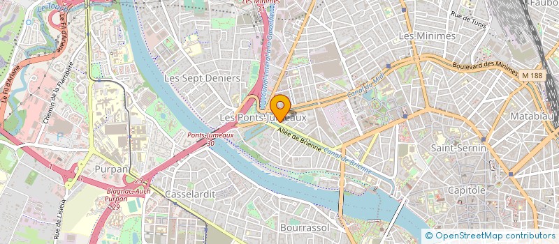 localisation de l'entreprise SCI ROUERGUE TOULOUSAIN à TOULOUSE