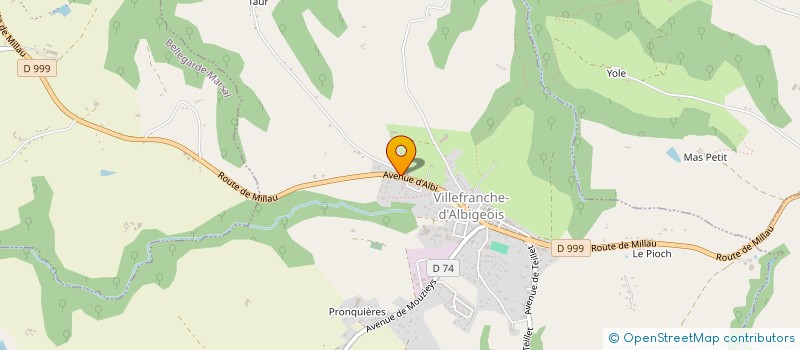 localisation de l'entreprise SCI ROUFFY  VILLEFRANCHE-D ALBIGEOIS