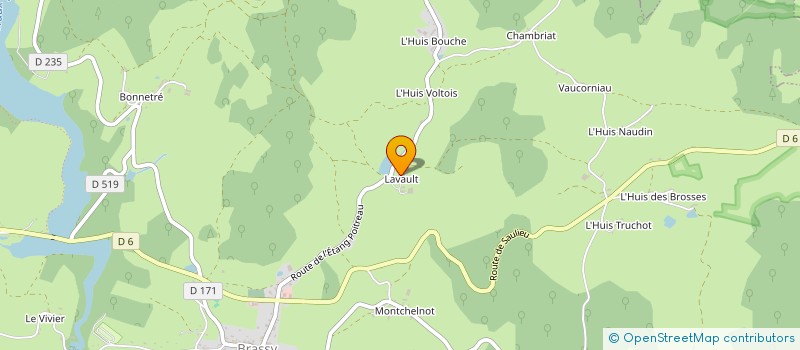 localisation de l'entreprise SCI ROUGE  GACOGNE