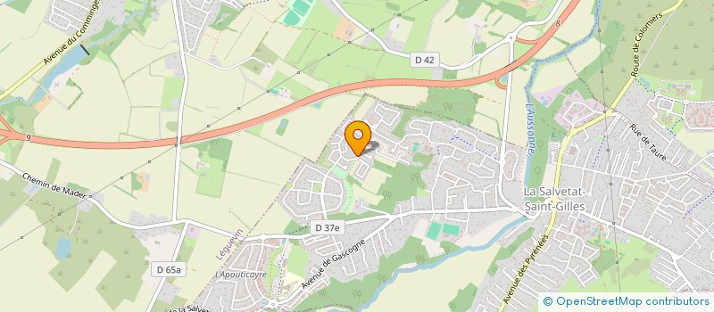 localisation de l'entreprise : SCI ROUGE INVESTISSEMENT  LA SALVETAT-SAINT-GILLES