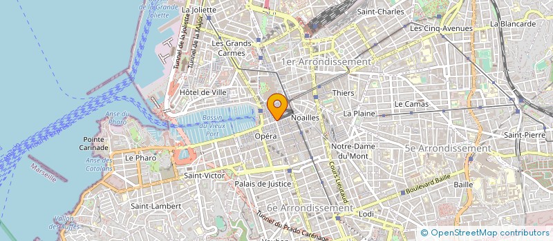 localisation de l'entreprise SCI ROUGET DE L ISLE à MARSEILLE