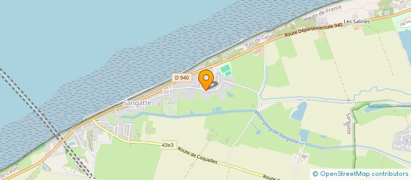 localisation de l'entreprise SCI ROUGET DE L'ISLE  SANGATTE