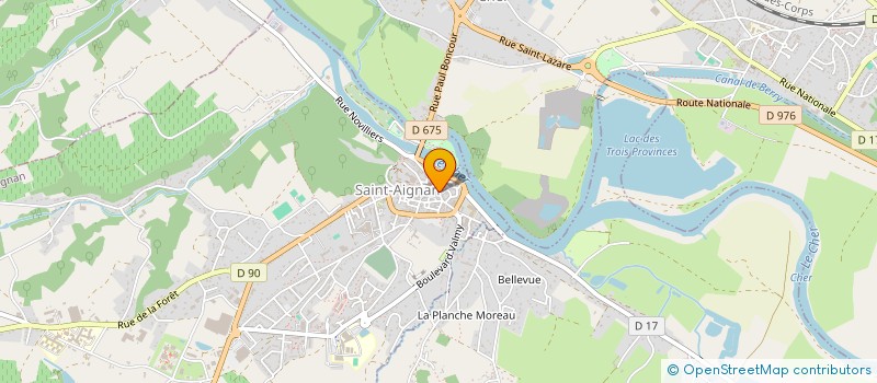 localisation de l'entreprise SCI ROUGET DE LISLE à SAINT-AIGNAN