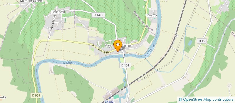 localisation de l'entreprise SCI ROUGEVAL  CHARTEVES