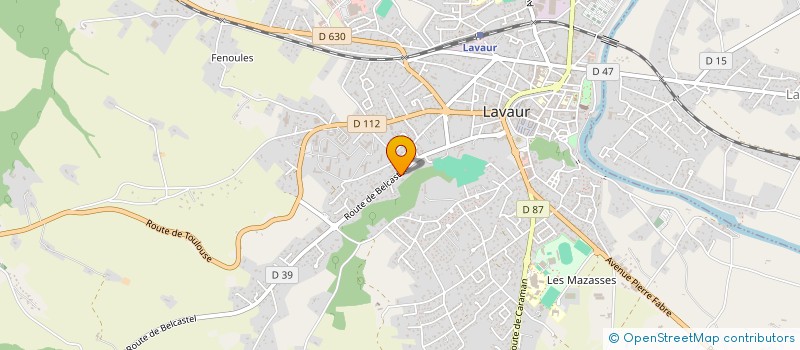 localisation de l'entreprise SCI ROUGEYROU  LAVAUR